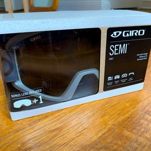 [NEW!!] GIRO Snow Ski / Snowboard Goggles / SEMI / Grey Black & Yellow Lenses